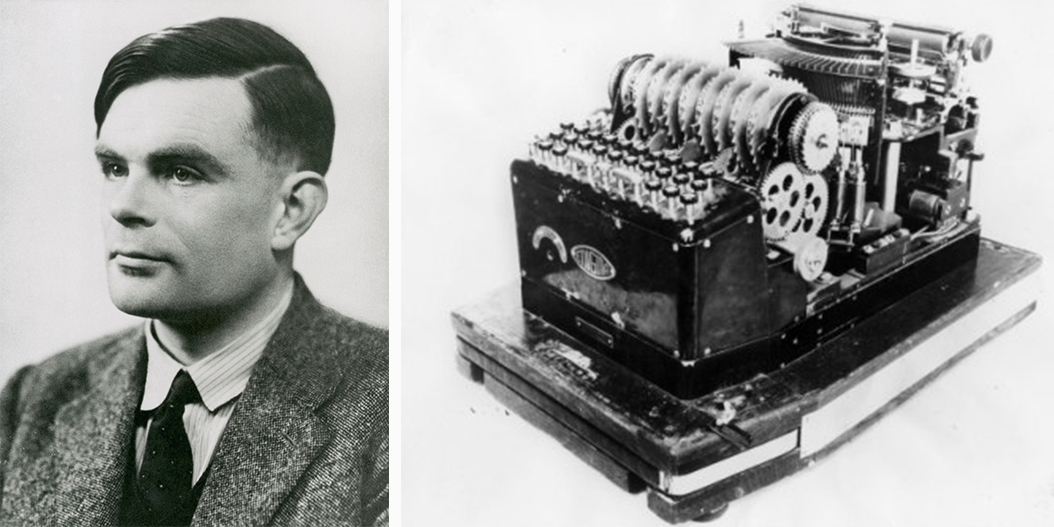 turing and enigma machine